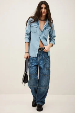 ADALI chemise denim longue