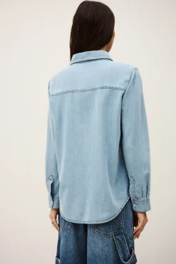 ADALI chemise denim longue