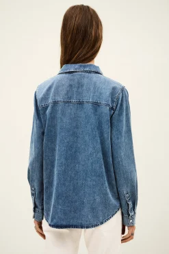 ADALI chemise denim longue
