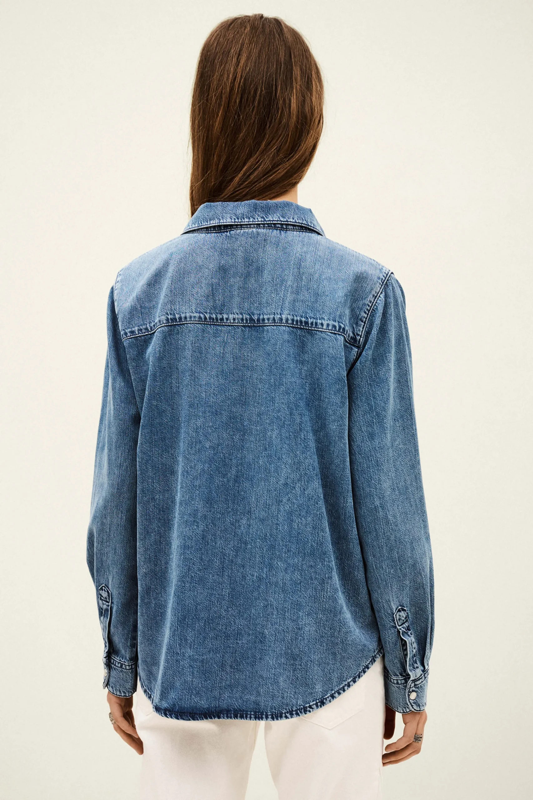 ADALI chemise denim longue