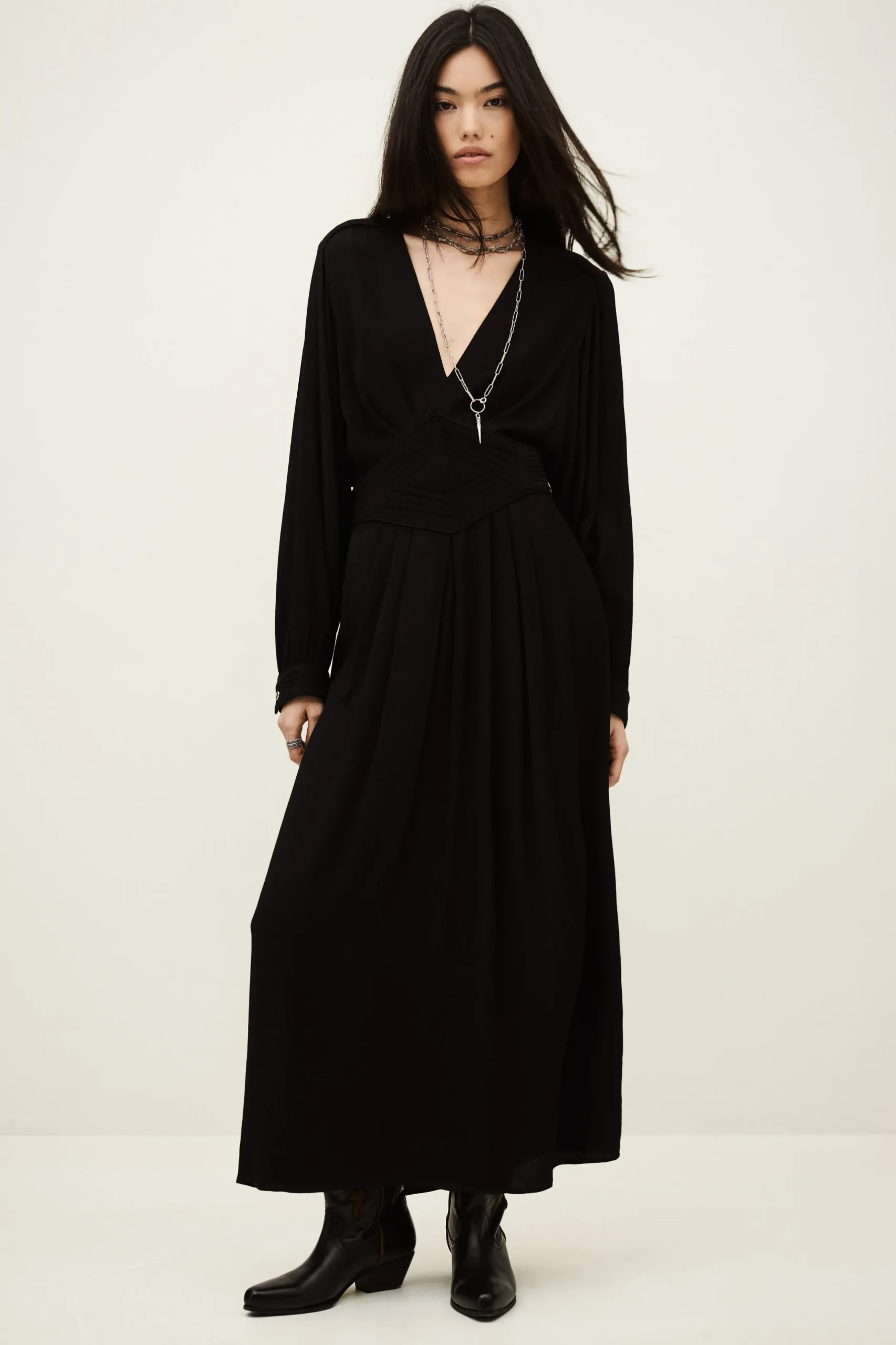 AMBRA robe midi élégante