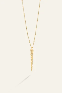 ANGELA collier long zircon