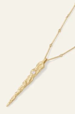 ANGELA collier long zircon