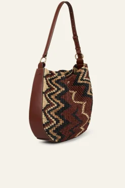 ARYA sac hobo raphia