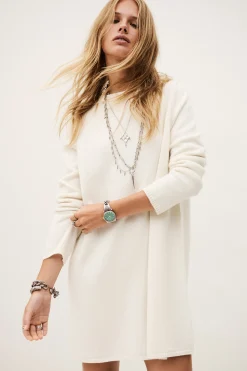 ATES robe pull maille