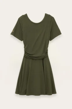 AURA robe courte imprimée