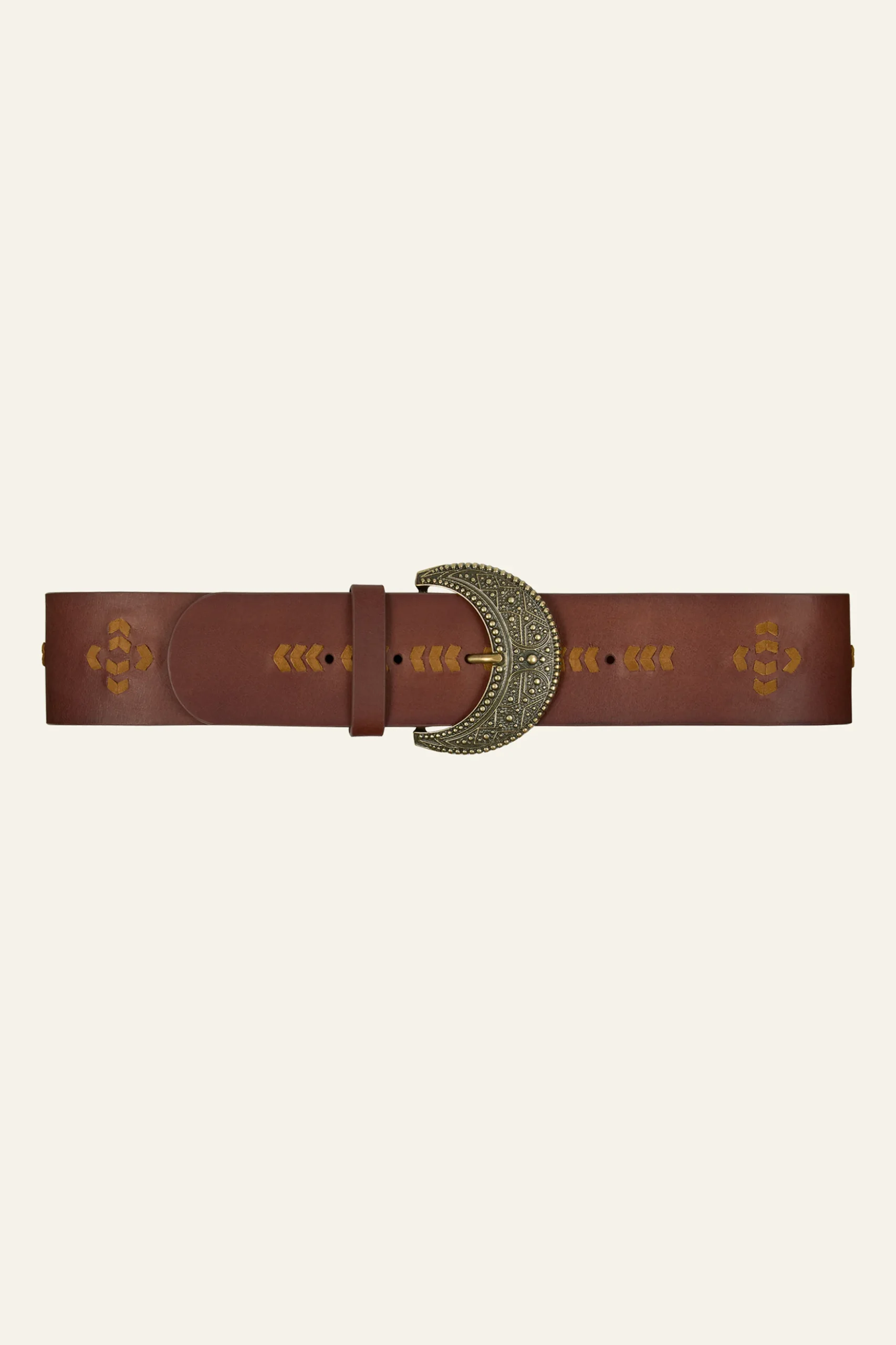 BANHA ceinture cuir tressé