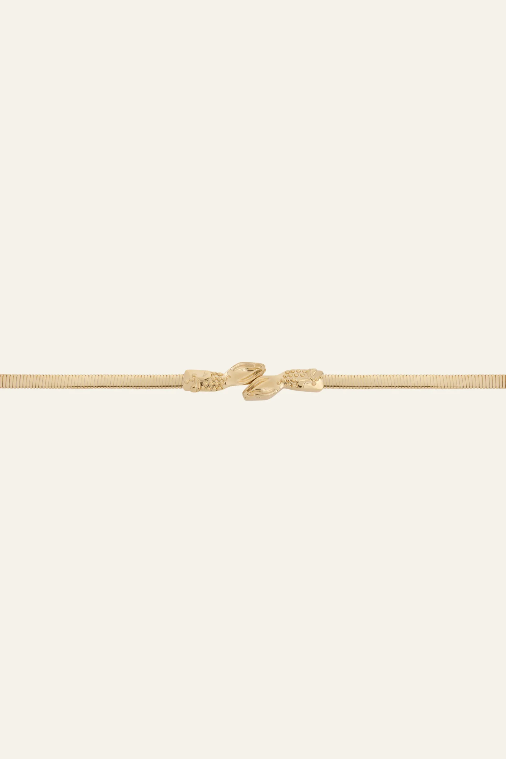 BEDUSA ceinture maille métal