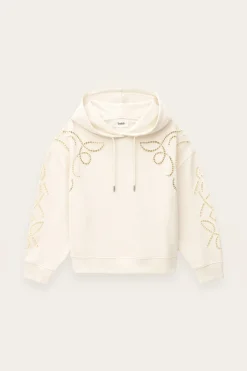 BENI sweat capuche brodé