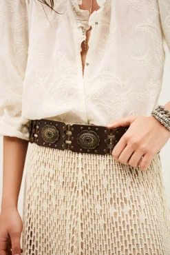 BESTY ceinture cuir western
