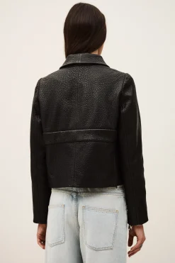 BORFEO veste cuir courte