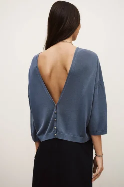 BRAHA gilet col V