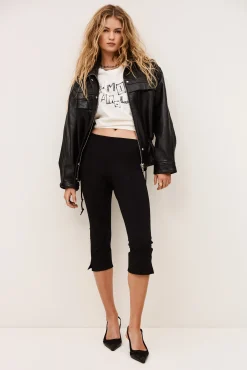 CAPRIA pantalon taille haute
