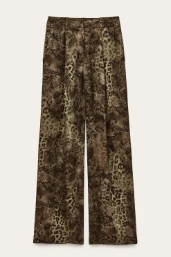 CARRINA pantalon loose imprimé
