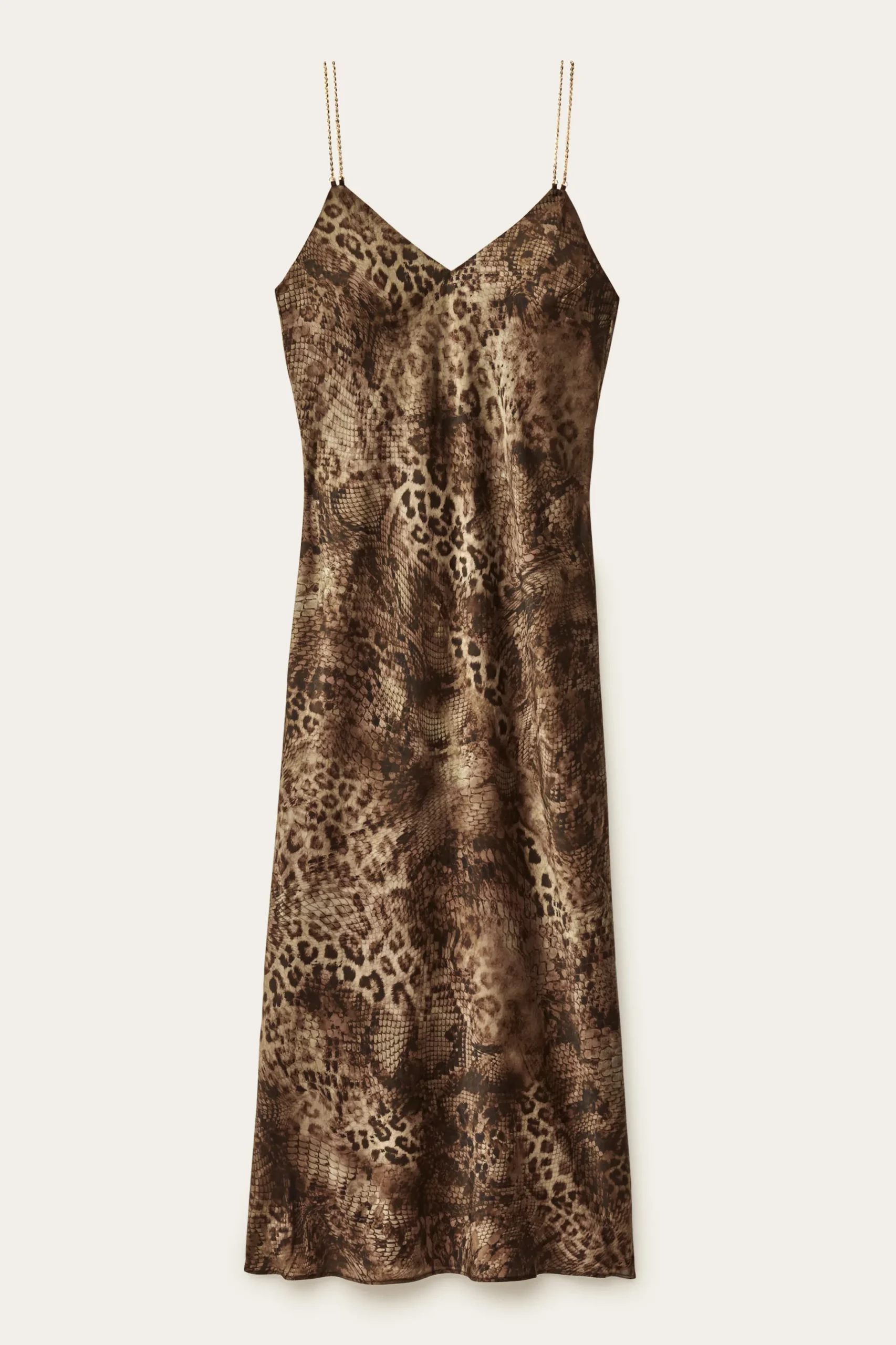CATELINA robe midi bretelles
