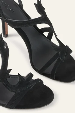 CATE sandales talons suède