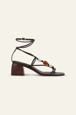 CAYA sandales talons cuir