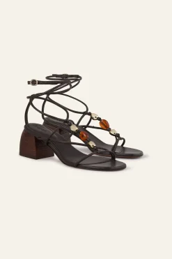 CAYA sandales talons cuir