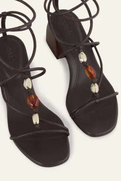 CAYA sandales talons cuir
