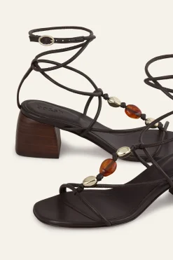 CAYA sandales talons cuir