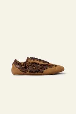 CELLESTE baskets cuir souple