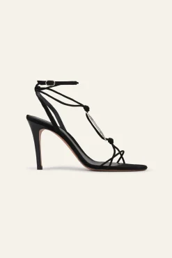 CHAYA sandales plates cuir