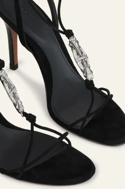 CHAYA sandales plates cuir