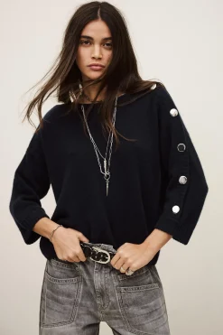 CLASSY pull cachemire bateau