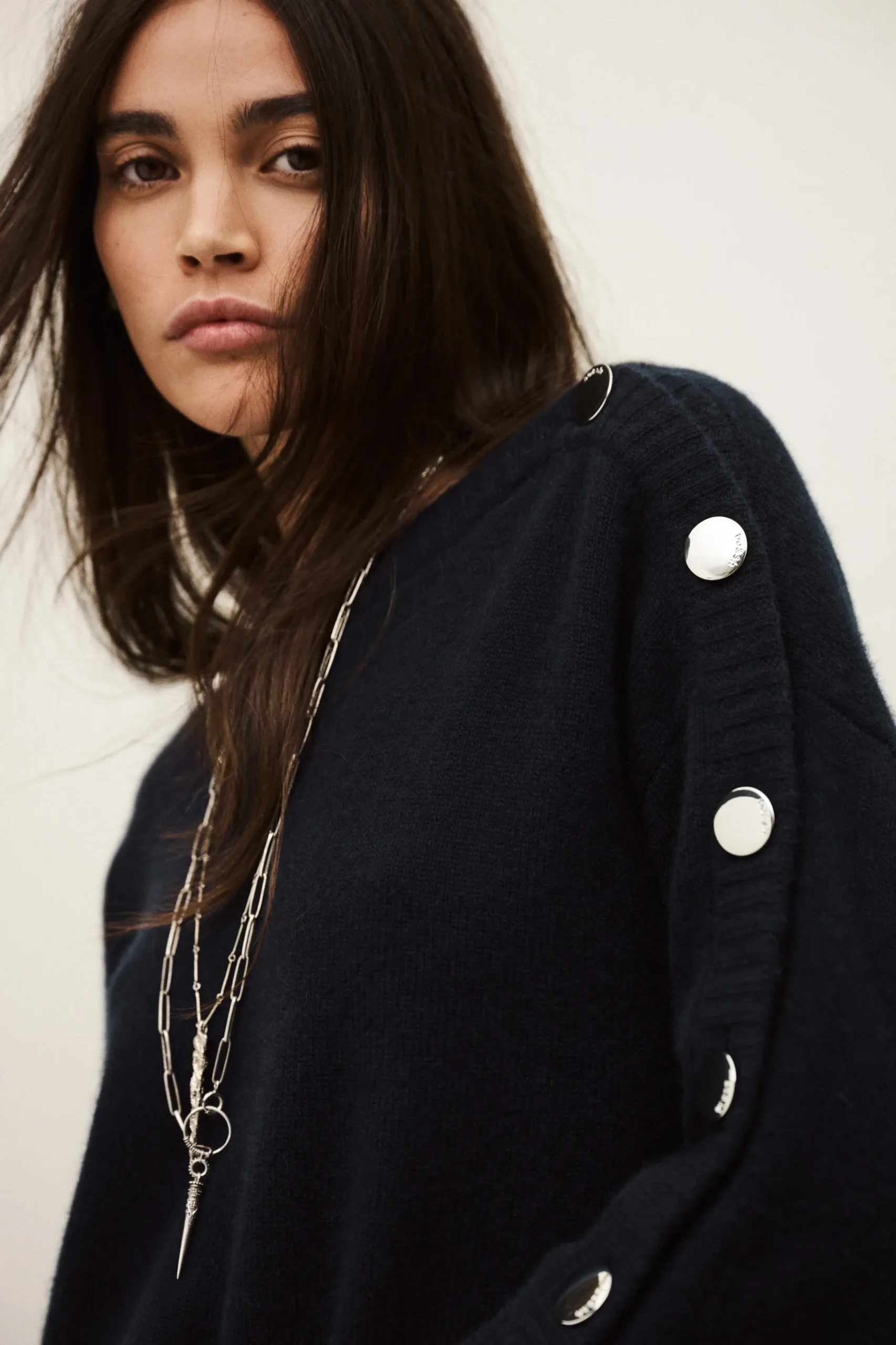 CLASSY pull cachemire bateau