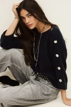 CLASSY pull cachemire bateau