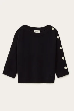 CLASSY pull cachemire bateau