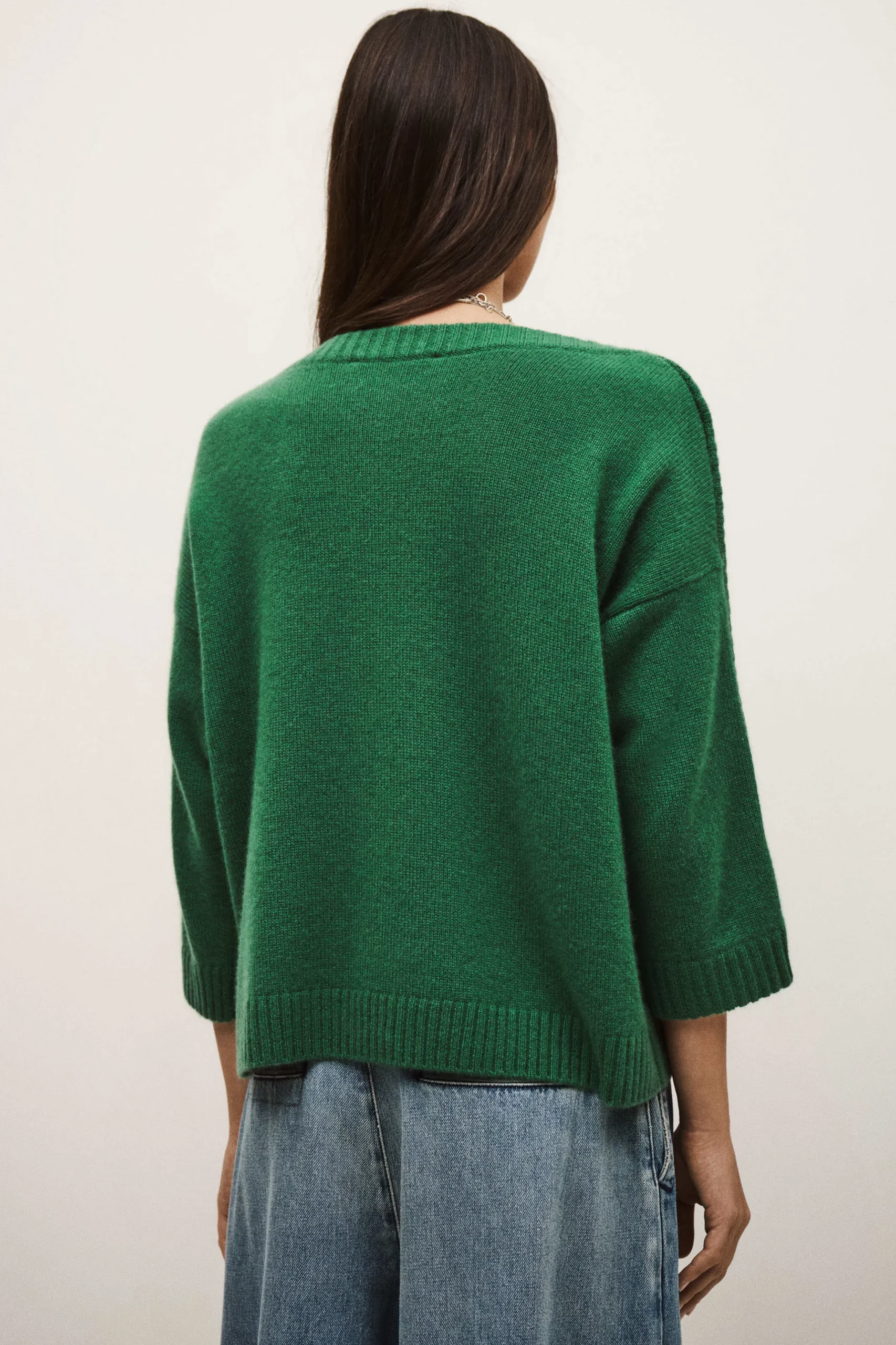 CLASSY pull cachemire bateau