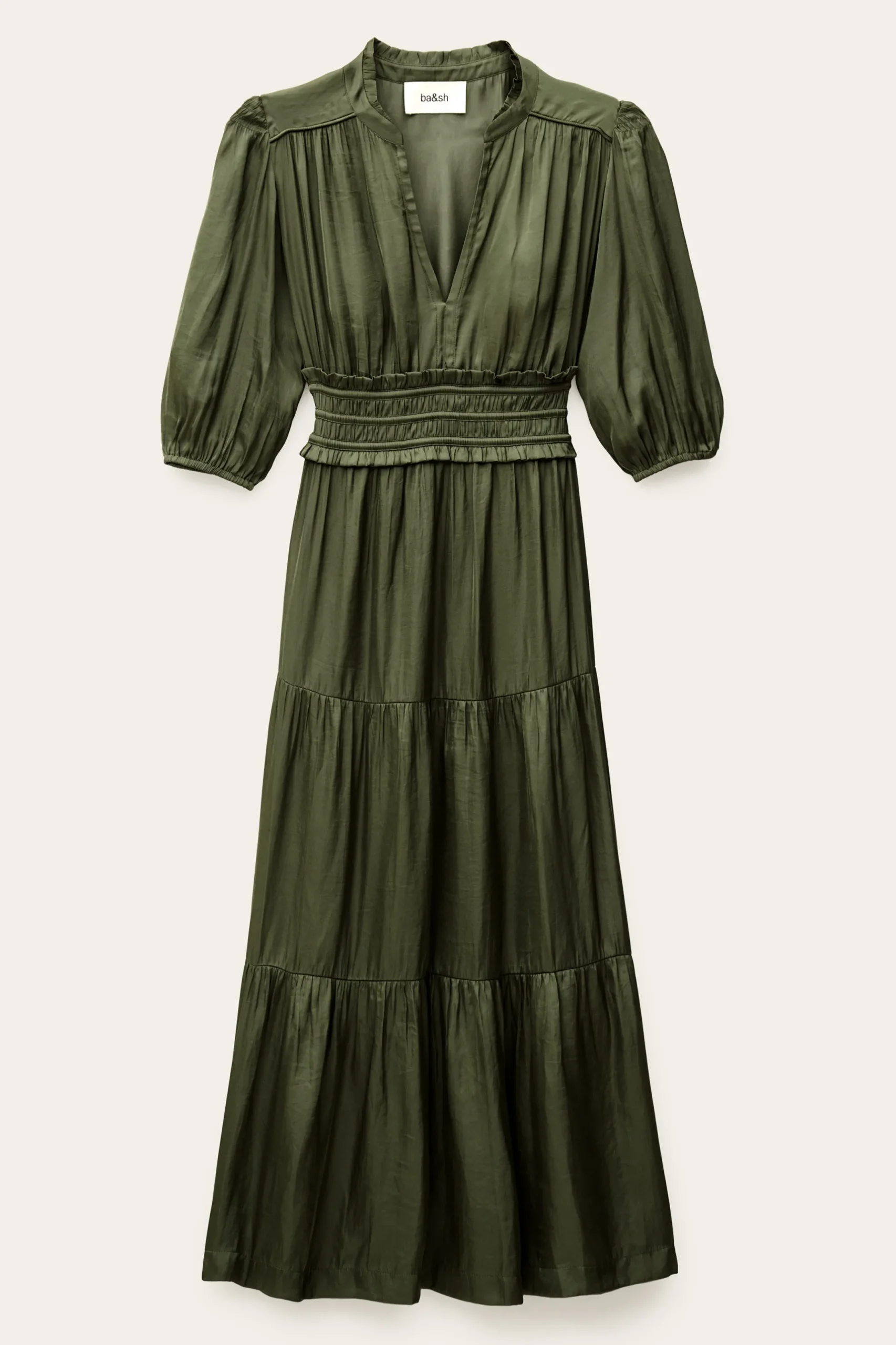 CLELI robe courte froncée