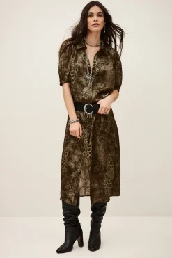 CORMA robe chemise midi