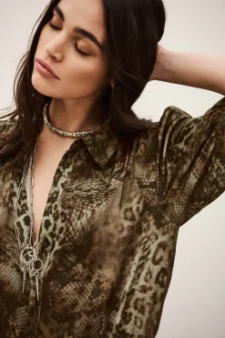 CORMA robe chemise midi