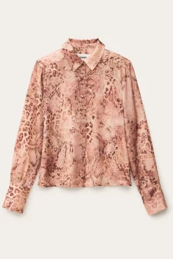 CORNELIA chemise épaulée imprimée