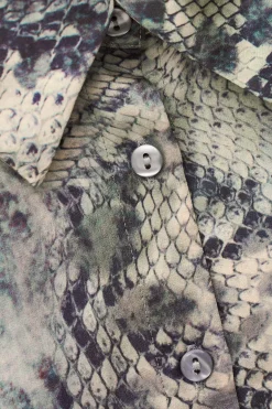 CORNELIA chemise épaulée imprimée