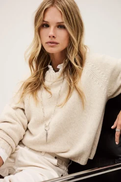 CORVY pull croppé
