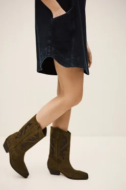 CURTIS bottines daim