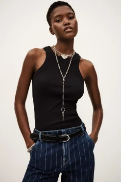 CYNDA top sans manches