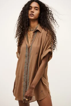 DAELA chemise brodée