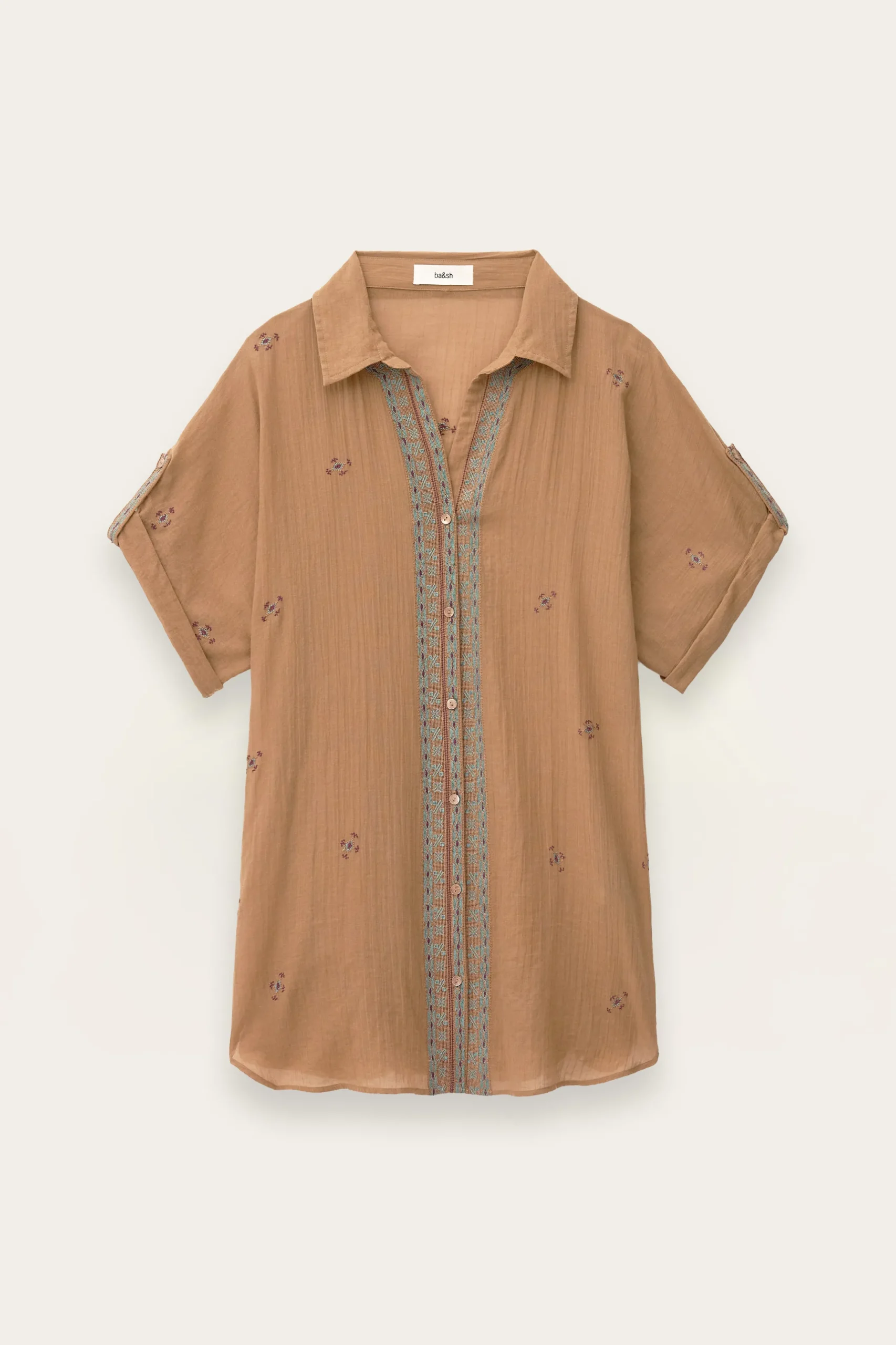 DAELA chemise brodée