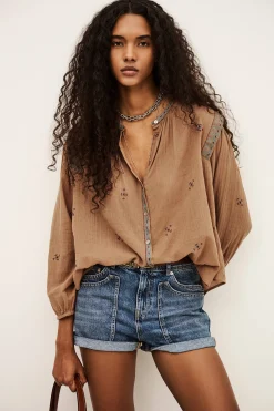 DALILA chemise brodée
