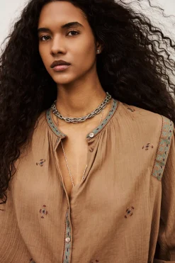 DALILA chemise brodée