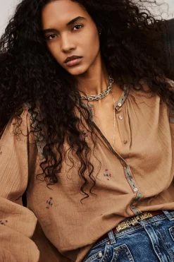 DALILA chemise brodée