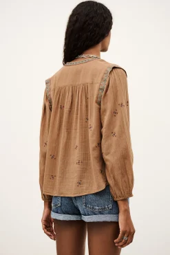 DALILA chemise brodée