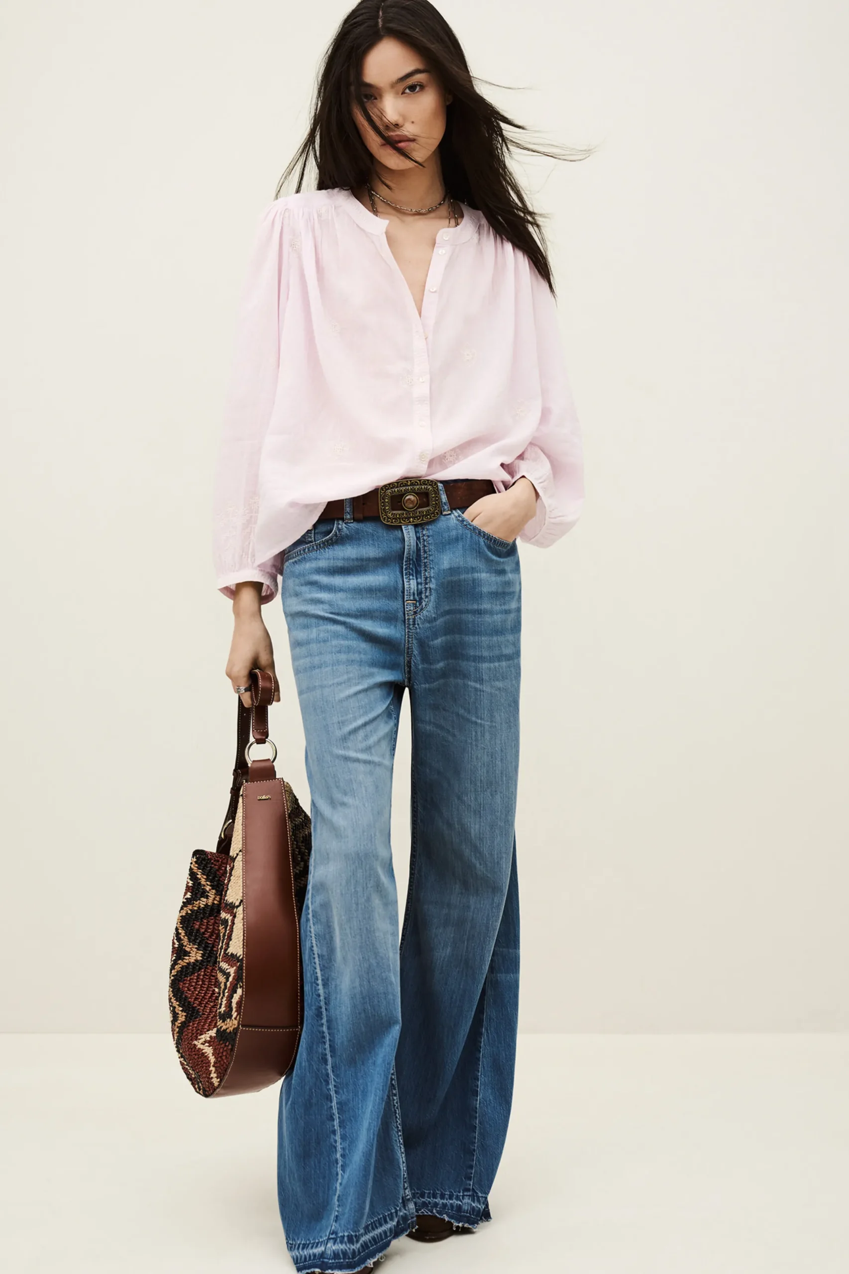 DUHA blouse oversize coton