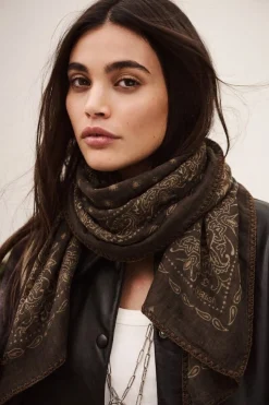 FARY Foulard imprimé bandana