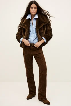 FOXY manteau fausse fourrure