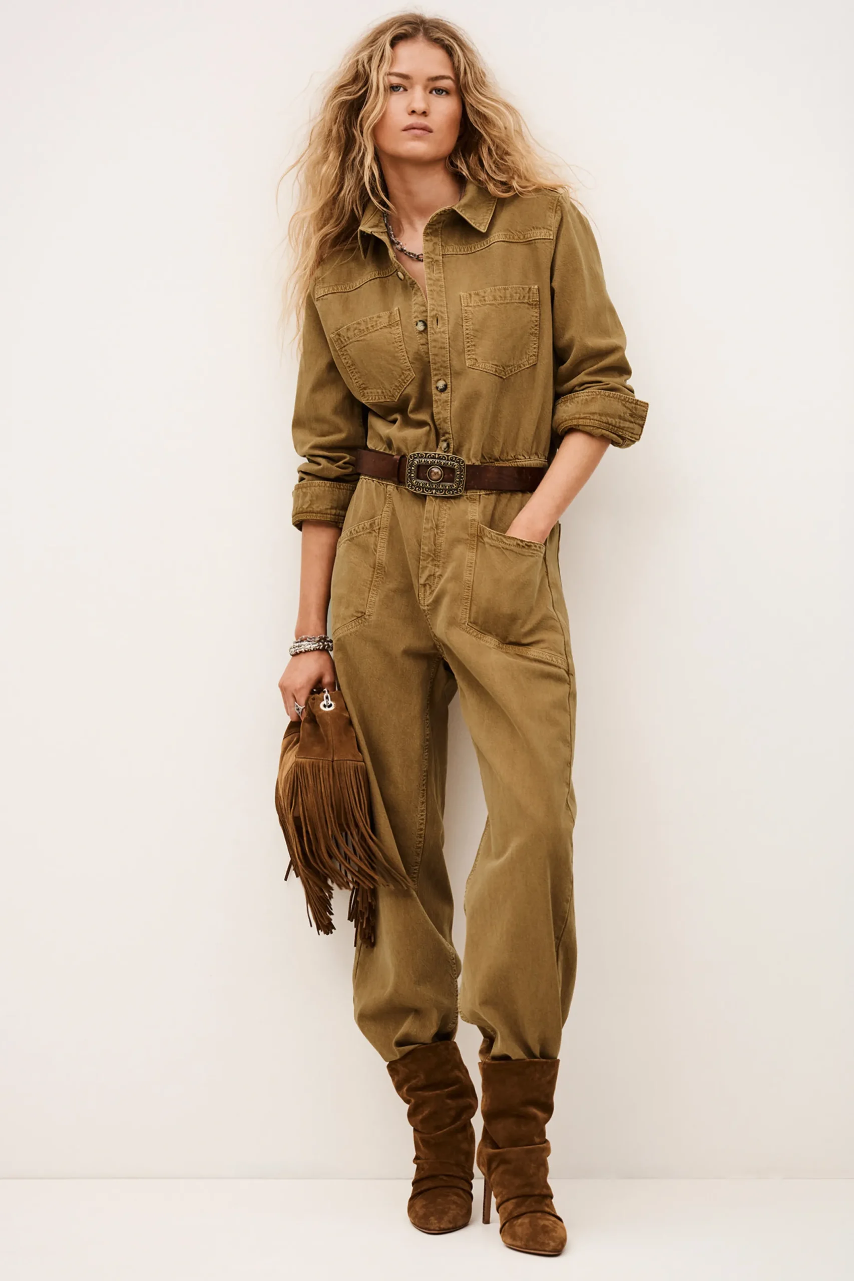 FYORELLA combinaison pantalon cargo